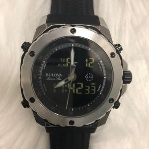 Men’s Bulova 43mm Marine Star Watch!